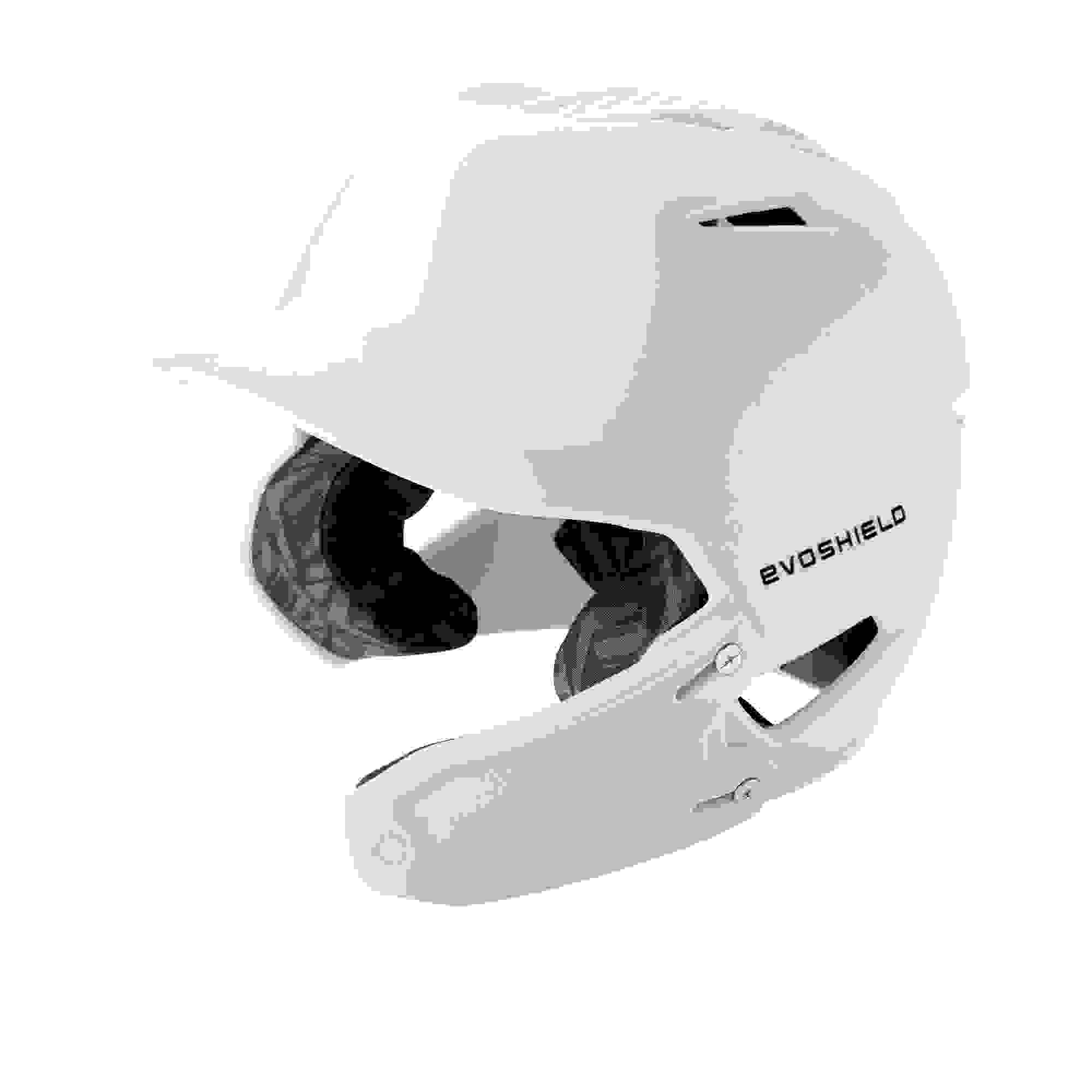 Evoshield XVT 2.0 Matte White Baseball Batting Helmet w/ Faceshield